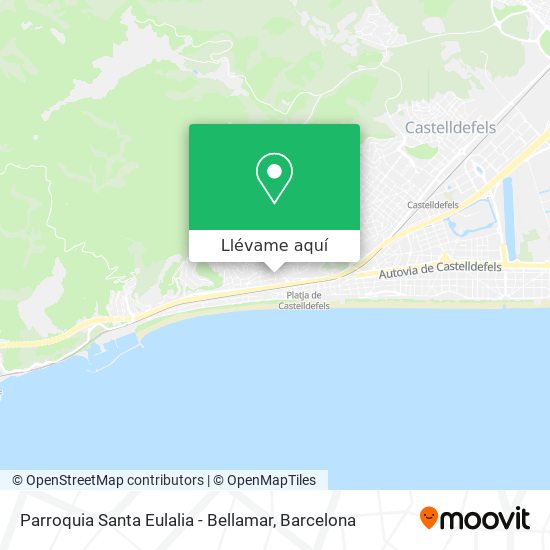 Mapa Parroquia Santa Eulalia - Bellamar