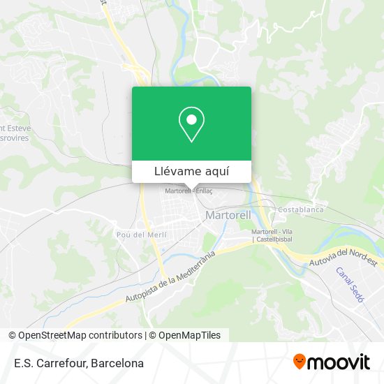 Mapa E.S. Carrefour