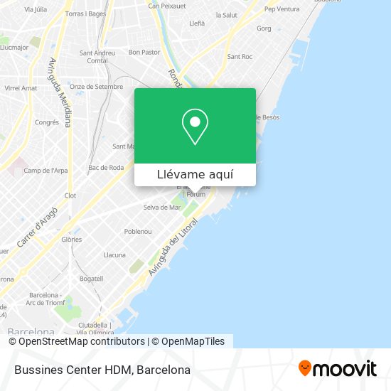 Mapa Bussines Center HDM