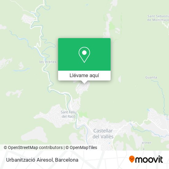 Mapa Urbanització Airesol