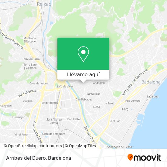 Mapa Arribes del Duero