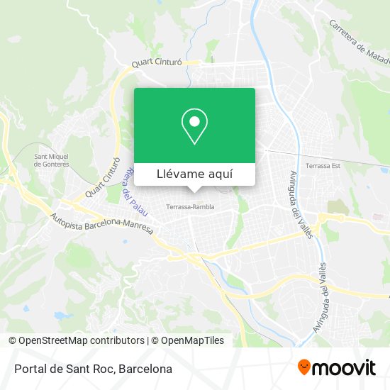 Mapa Portal de Sant Roc