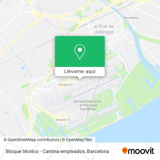 Mapa Bloque técnico - Cantina empleados