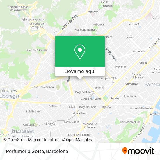 Mapa Perfumeria Gotta