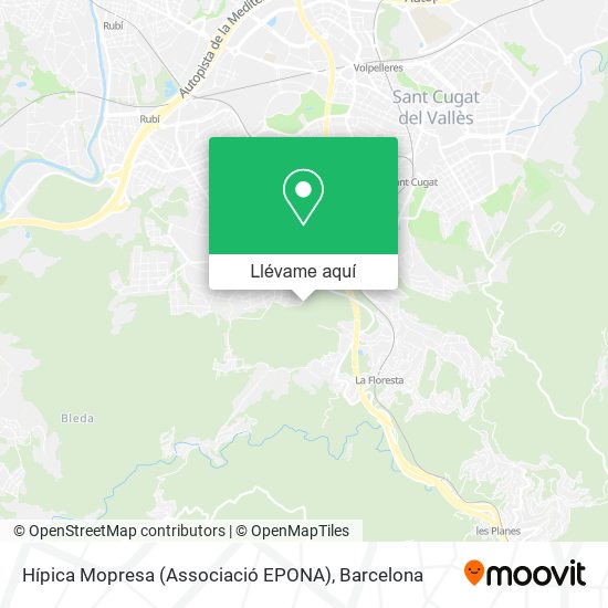 Mapa Hípica Mopresa (Associació EPONA)