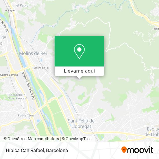 Mapa Hípica Can Rafael