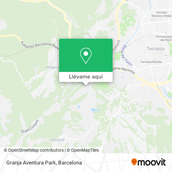 Mapa Granja Aventura Park