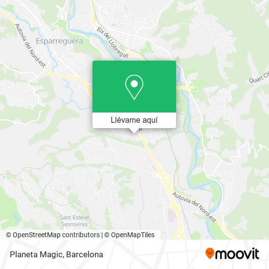 Mapa Planeta Magic