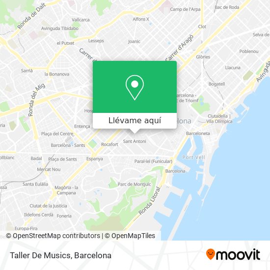 Mapa Taller De Musics
