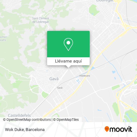 Mapa Wok Duke