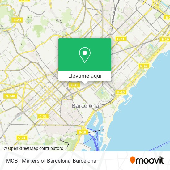 Mapa MOB - Makers of Barcelona
