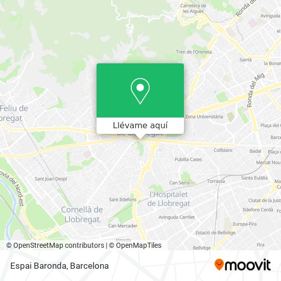 Mapa Espai Baronda