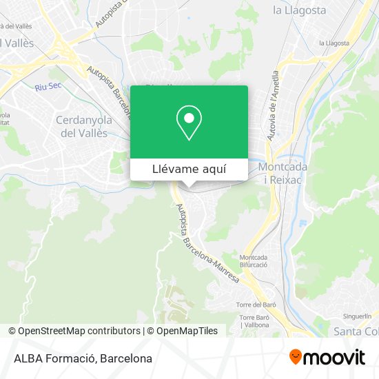 Mapa ALBA Formació