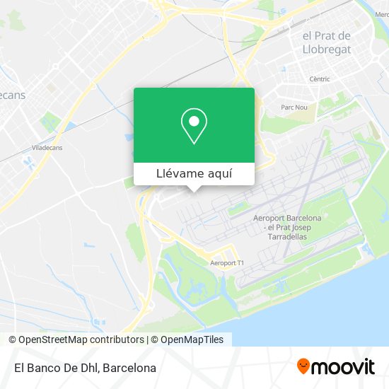 Mapa El Banco De Dhl