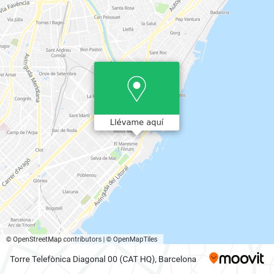 Mapa Torre Telefònica Diagonal 00 (CAT HQ)