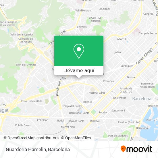 Mapa Guardería Hamelin