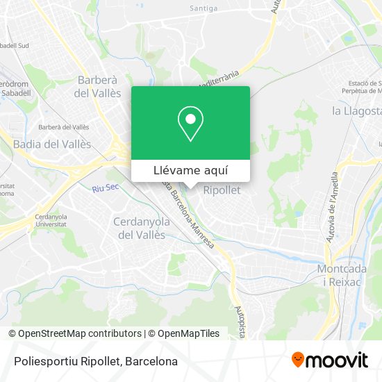 Mapa Poliesportiu Ripollet