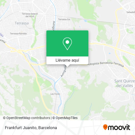 Mapa Frankfurt Juanito