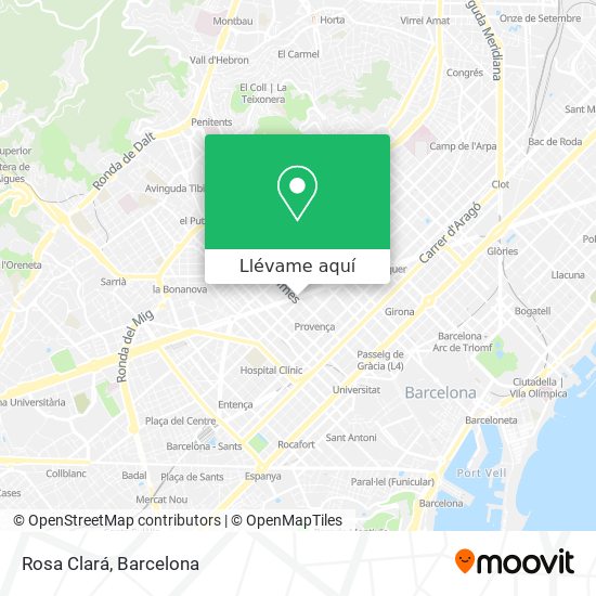 Mapa Rosa Clará