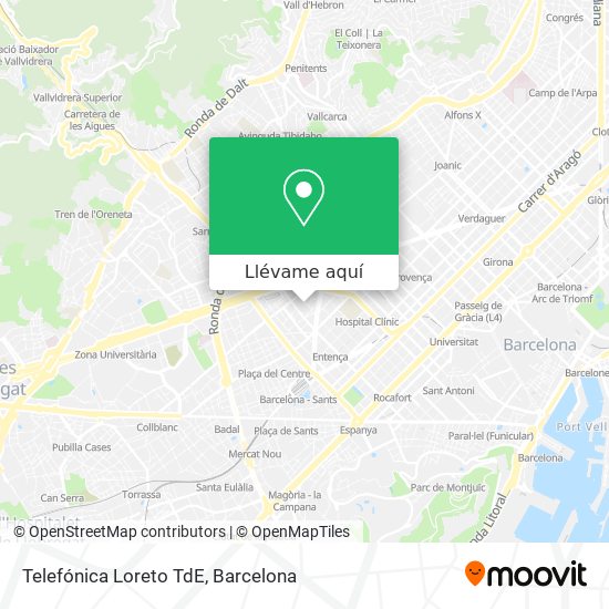 Mapa Telefónica Loreto TdE