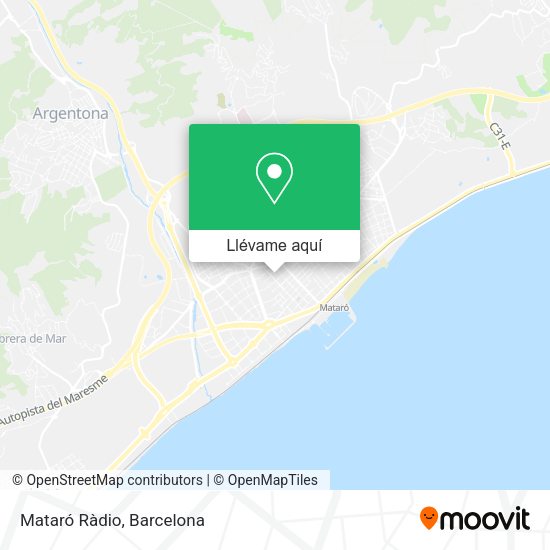 Mapa Mataró Ràdio