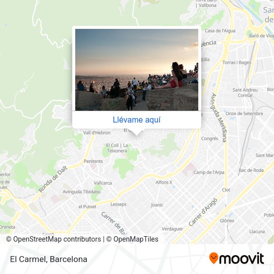 Mapa El Carmel