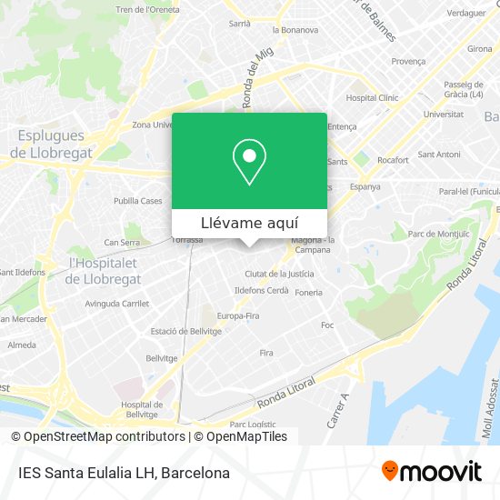 Mapa IES Santa Eulalia LH