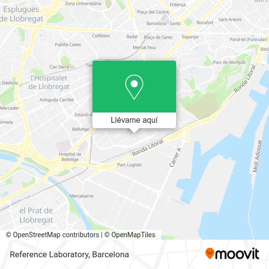 Mapa Reference Laboratory