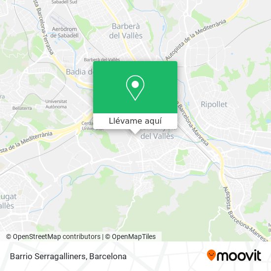 Mapa Barrio Serragalliners
