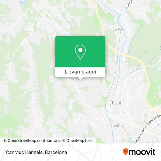 Mapa CanMuç Kennels