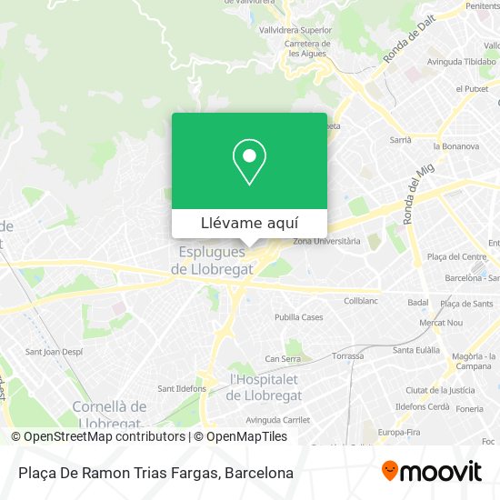 Mapa Plaça De Ramon Trias Fargas