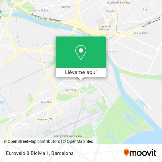 Mapa Eurovelo 8 Bicivia 1