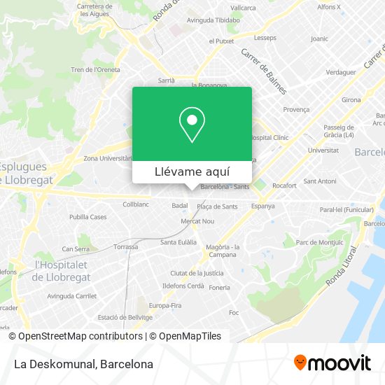 Mapa La Deskomunal