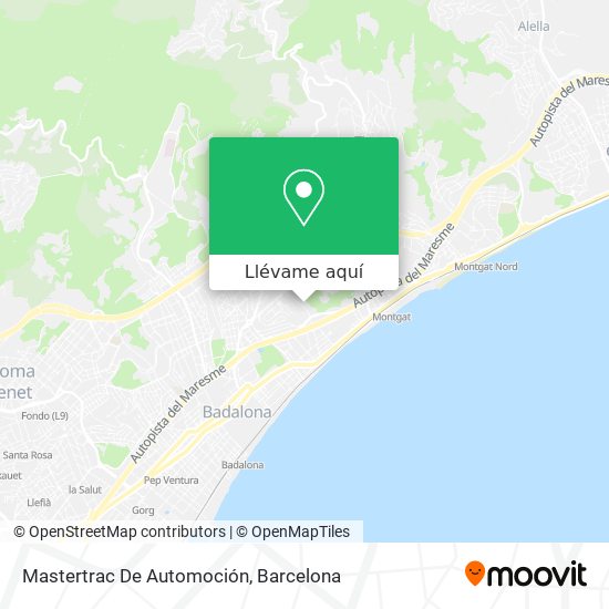 Mapa Mastertrac De Automoción