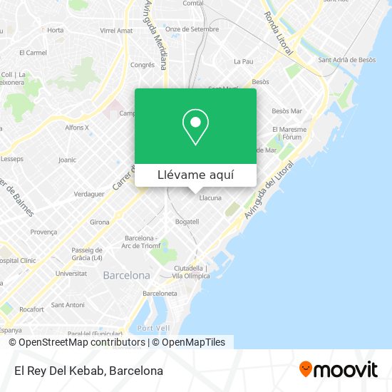 Mapa El Rey Del Kebab