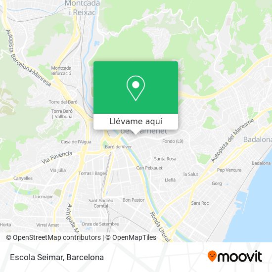 Mapa Escola Seimar