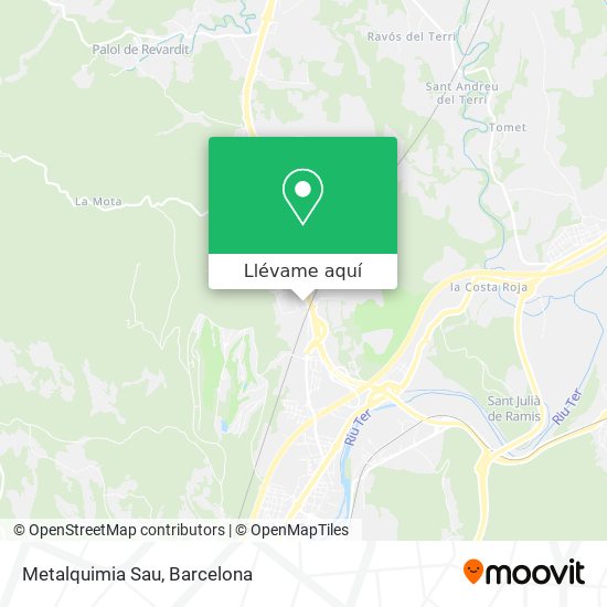 Mapa Metalquimia Sau