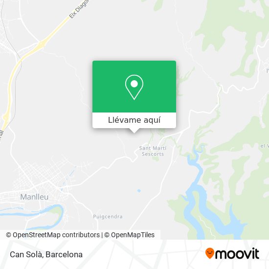 Mapa Can Solà