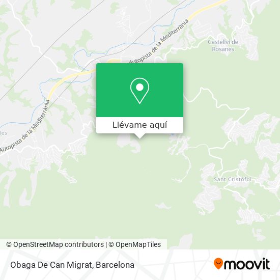 Mapa Obaga De Can Migrat