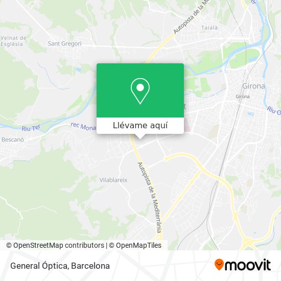 Mapa General Óptica