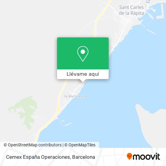 Mapa Cemex España Operaciones