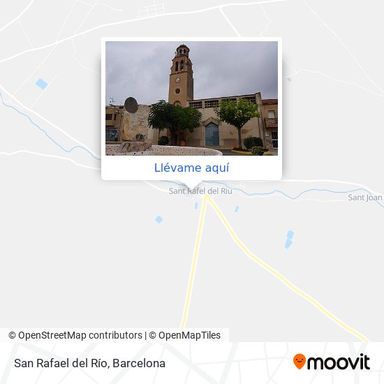 Mapa San Rafael del Río