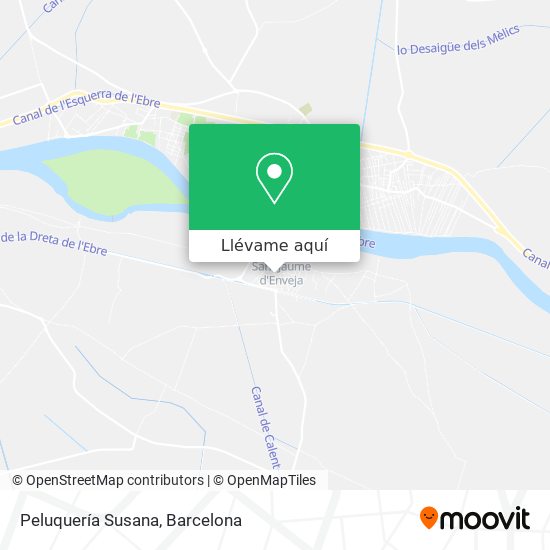 Mapa Peluquería Susana