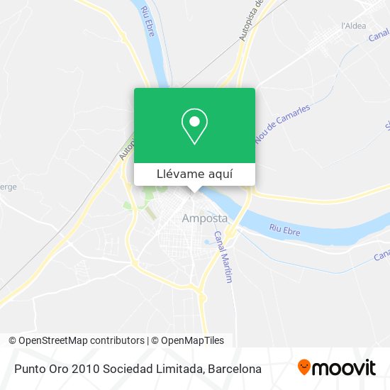 Mapa Punto Oro 2010 Sociedad Limitada