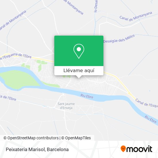 Mapa Peixateria Marisol