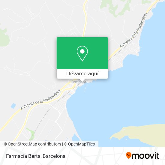 Mapa Farmacia Berta