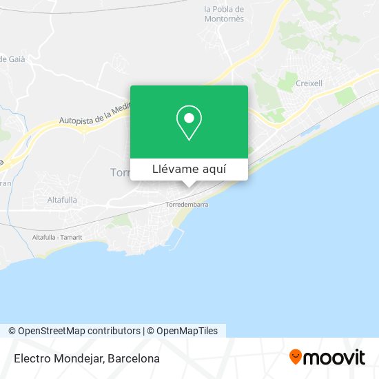 Mapa Electro Mondejar