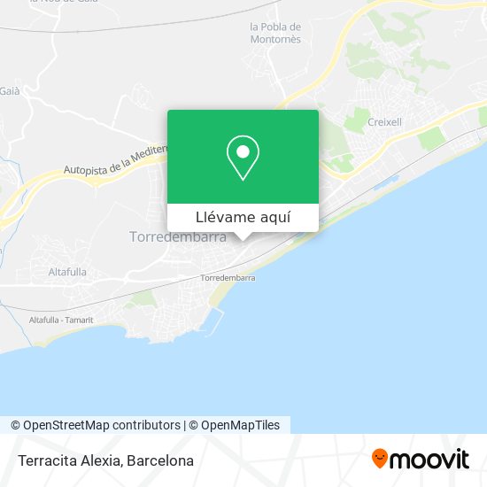 Mapa Terracita Alexia