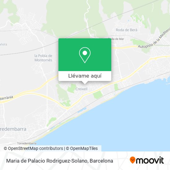 Mapa Maria de Palacio Rodriguez-Solano