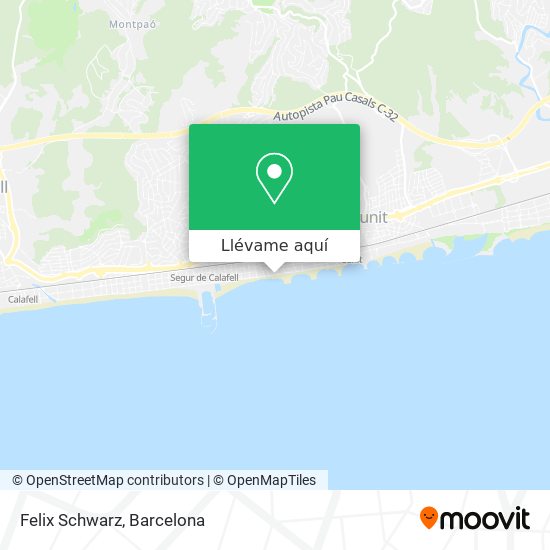 Mapa Felix Schwarz